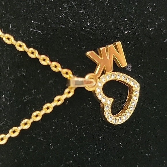 Michael Kors Gold Tone Necklace 17" - Picture 7 of 9